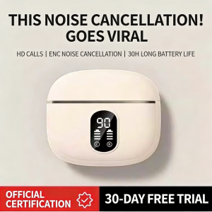 Bluetooth headset 2026 new intelligent wireless noise reduction high-quality in-ear display long battery life universal