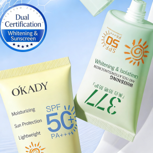 Whitening Sunscreen High-power Isolation UV Protection Refreshing Non-greasy Waterproof Sweatproof Portable Official Package