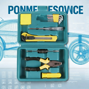 13-piece set 9-piece kit Vehicle maintenance kit Tool box Home combination tool set Automotive
