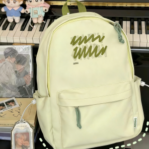 American style high street schoolbag for girls, shoulders bag for junior high school students, fashionable school backpack for men