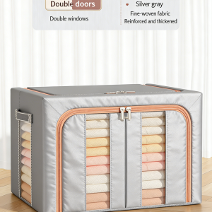 Wardrobe clothes storage box household large-capacity clothes sorting folding dormitory storage basket quilt storage bag