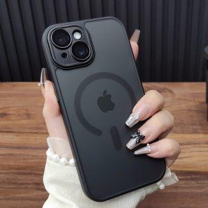 Applicable to Apple 15 phone case iPhone14 ProMax with lens film 13 Plus skin feeling matte 12 magnetic charging 11 ultra-thin all-inclusive 11 pro protective cover 11 fashion